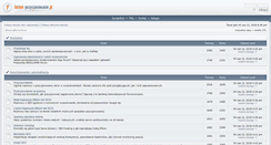 Desktop Screenshot of forum-pozycjonowanie.pl